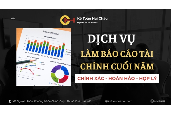 Dịch vụ làm báo cáo tài chính