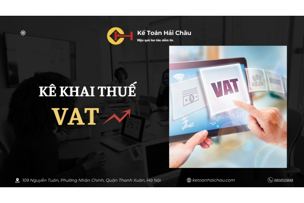Dịch vụ kê khai thuế giá trị gia tăng