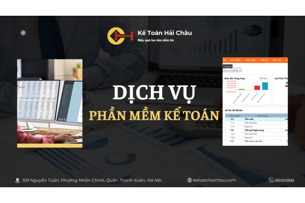 Dịch vụ cung cấp phần mềm kế toán